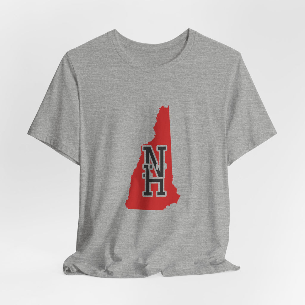 New Hampshire Varsity Monogram Map T-Shirt
