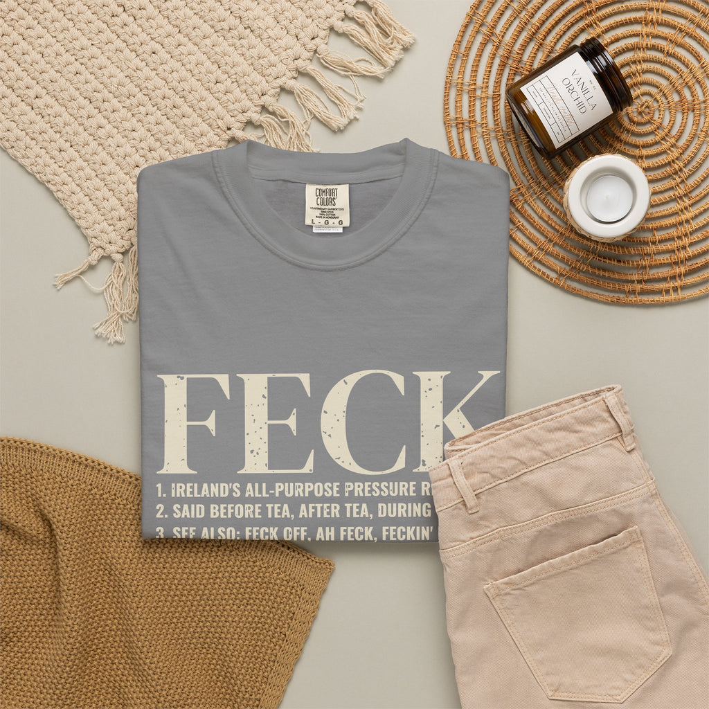 Feck Definition Funny Irish Slang T-Shirt