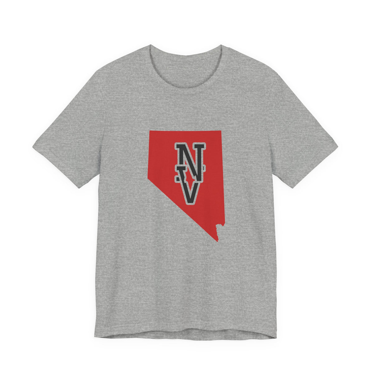 Nevada Varsity Monogram Map T-Shirt