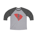 South Carolina Varsity Monogram Map Raglan 3/4 Sleeve Tee