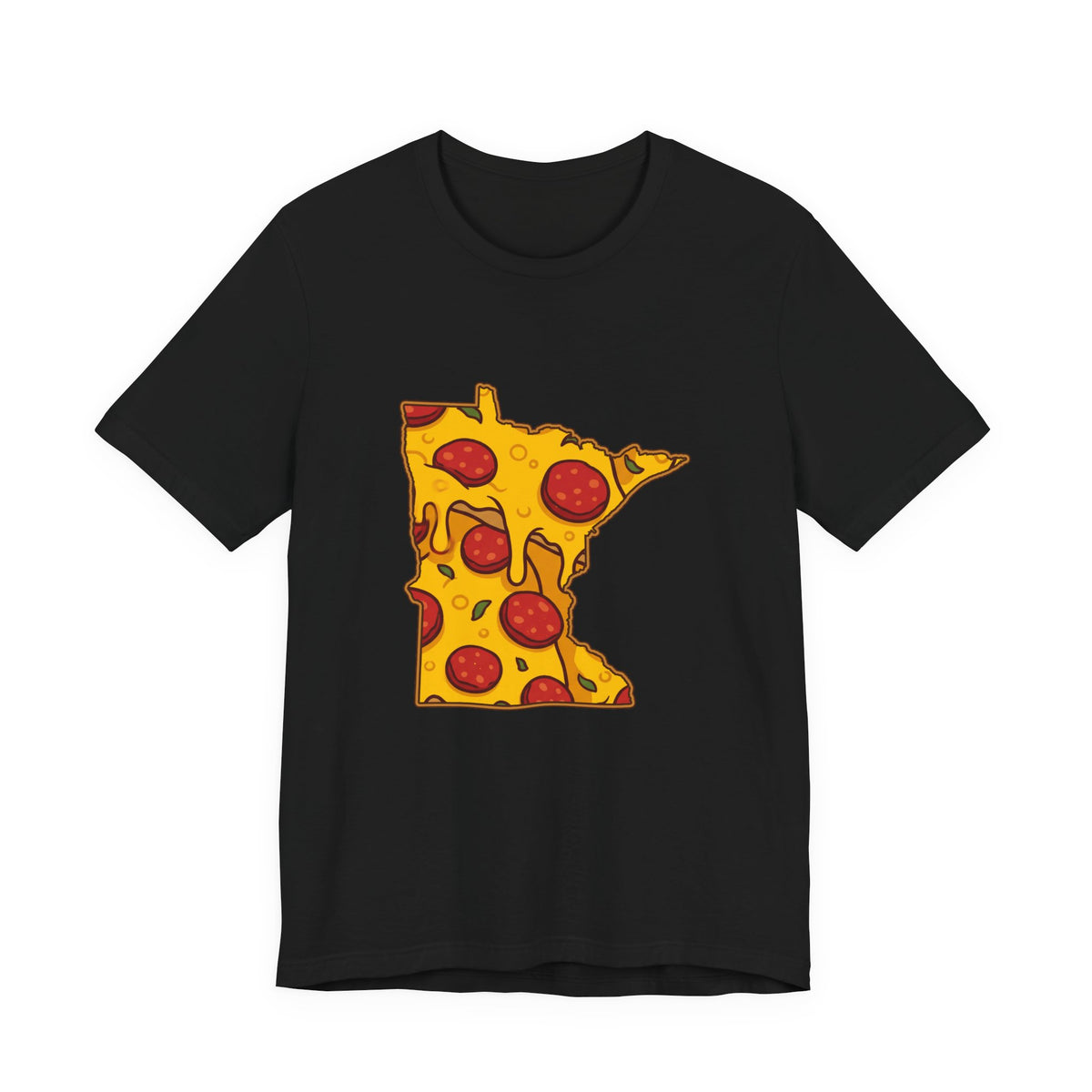 Minnesota Pizza Map T-Shirt