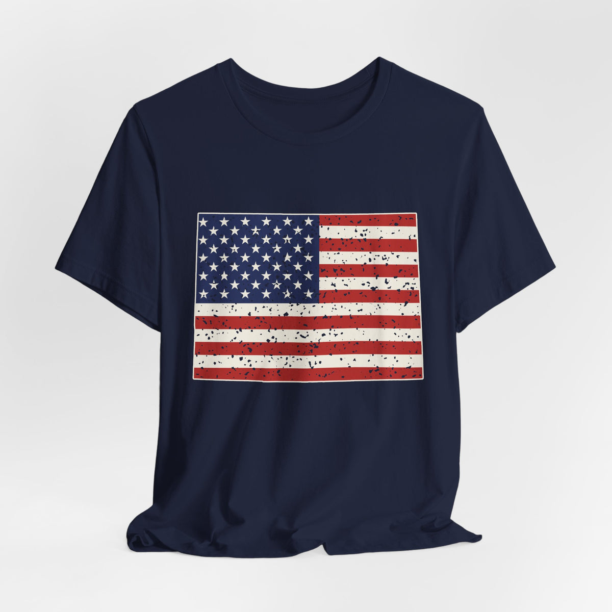 Colorado American Flag Map T-Shirt