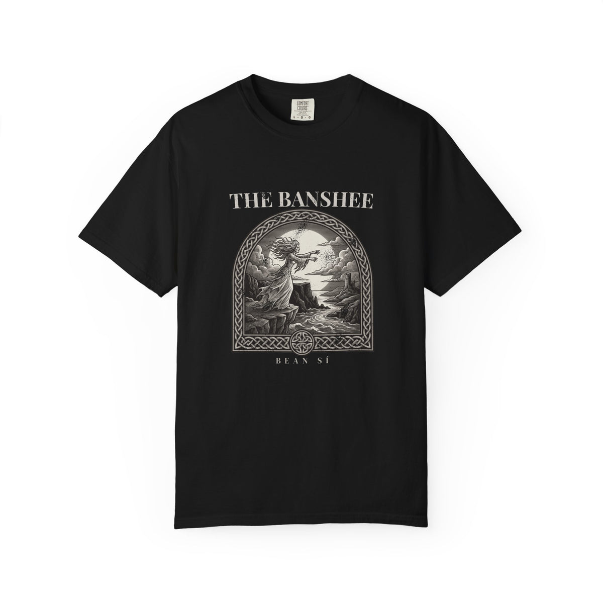 The Banshee Bean Sí Irish Folklore Engraving T-Shirt