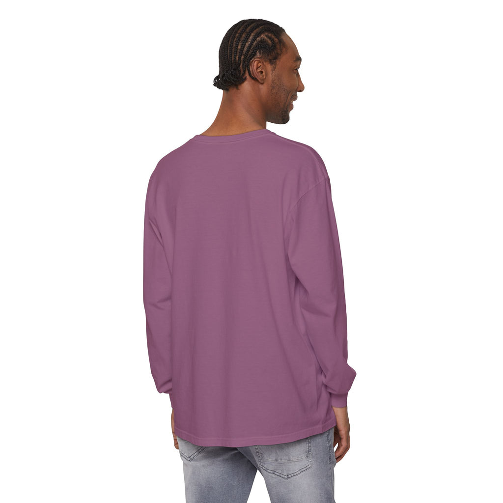 Just a Girl Who Loves Scotland Thistles Highland Glen Long Sleeve Tee