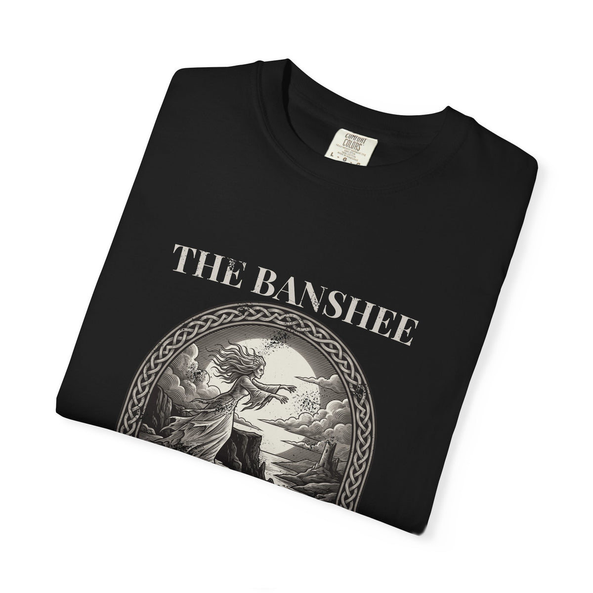 The Banshee Bean Sí Irish Folklore Engraving T-Shirt