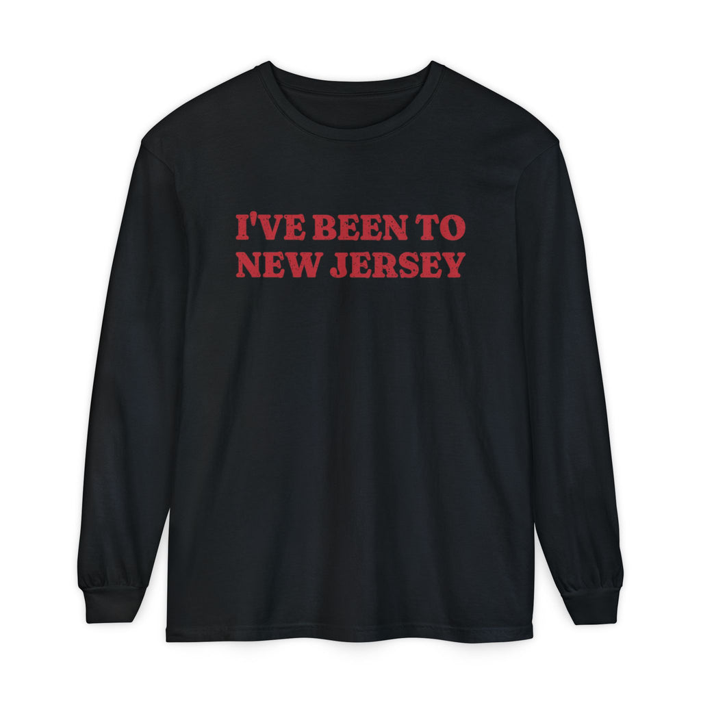 I've Been to New Jersey Vintage Travel Souvenir Long Sleeve Tee