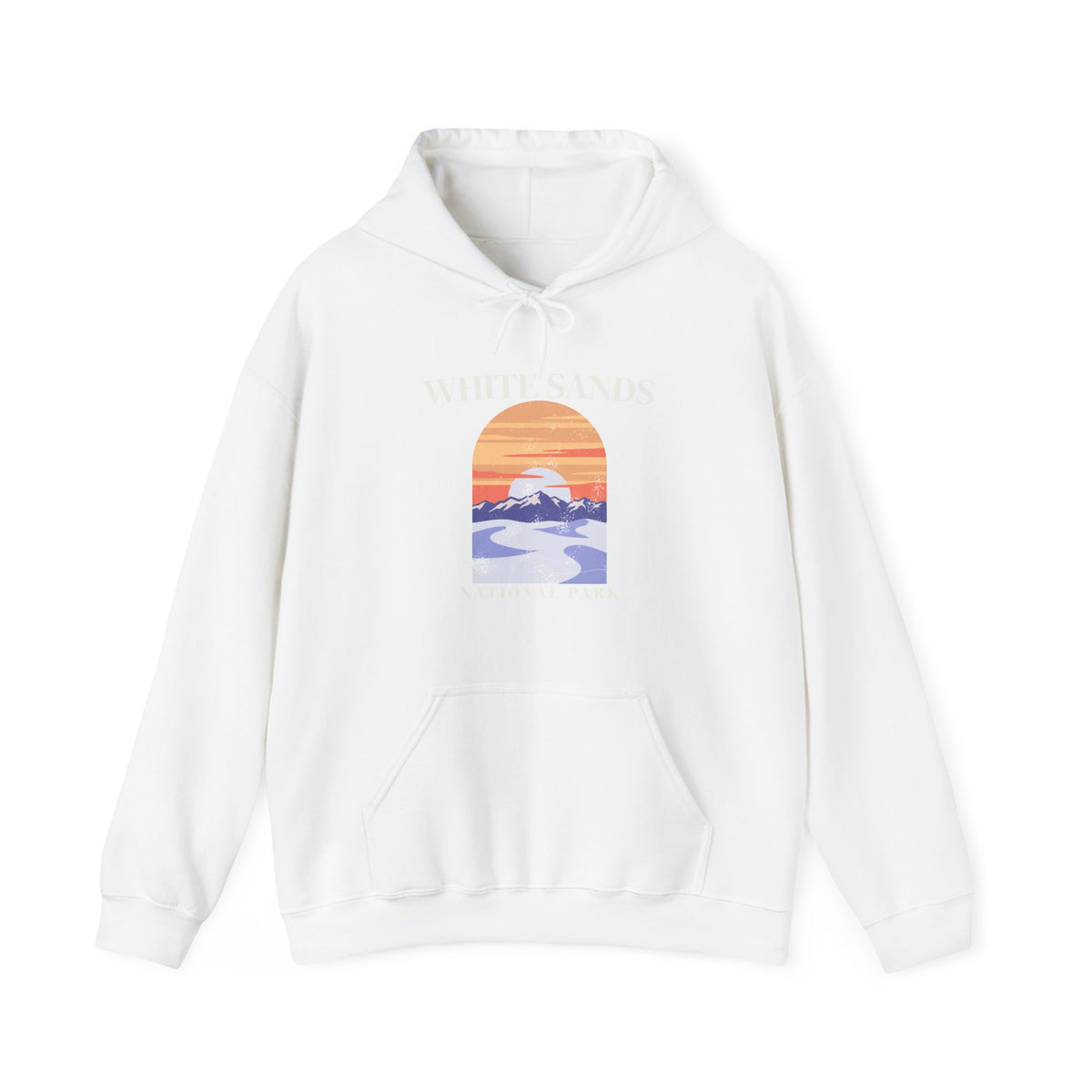 White Sands National Park Desert Sunset Dunes Hoodie