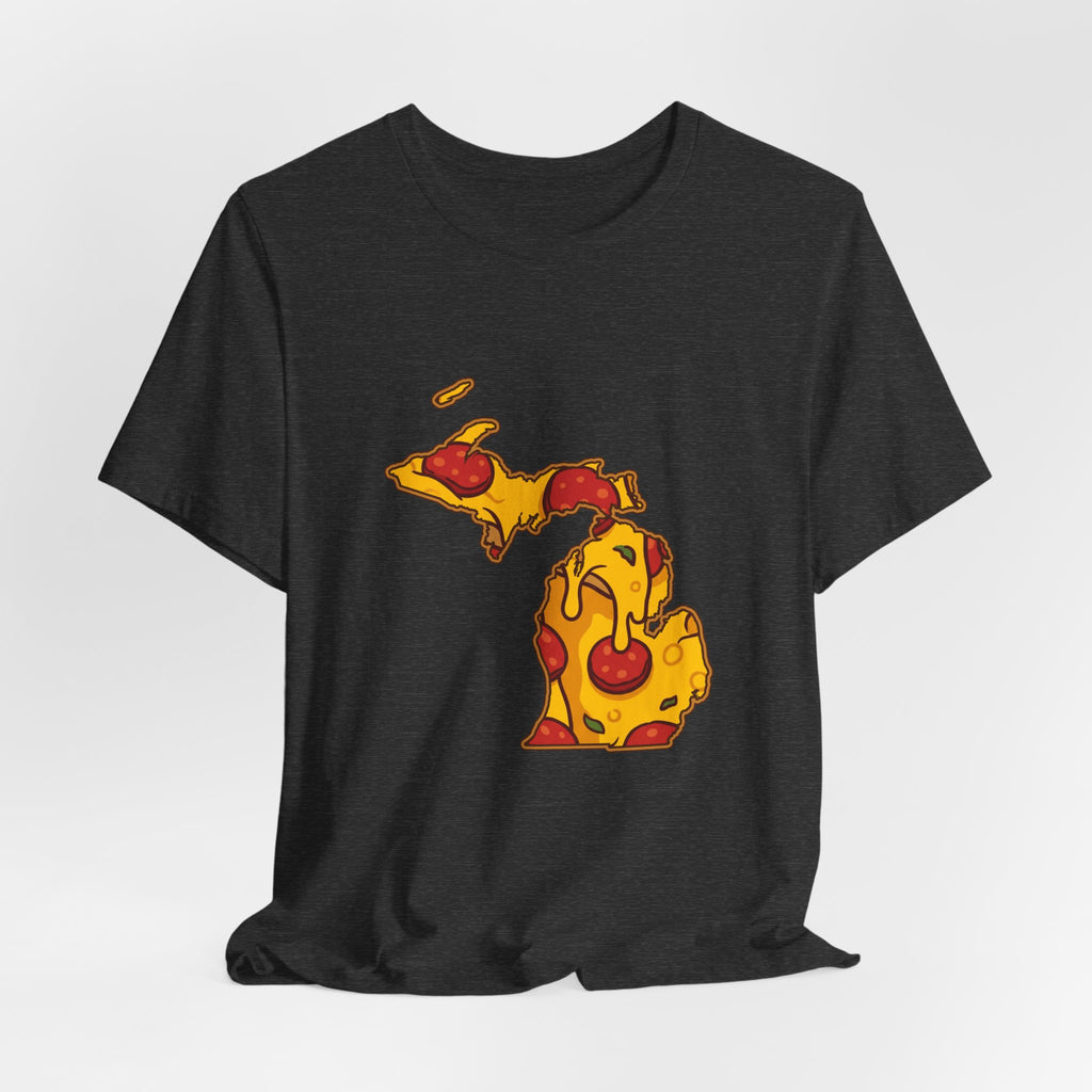 Michigan Pizza Map T-Shirt