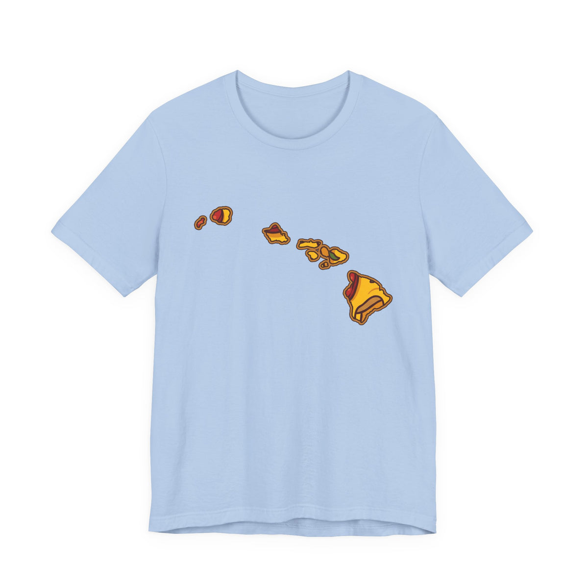 Hawaii Pizza Map T-Shirt