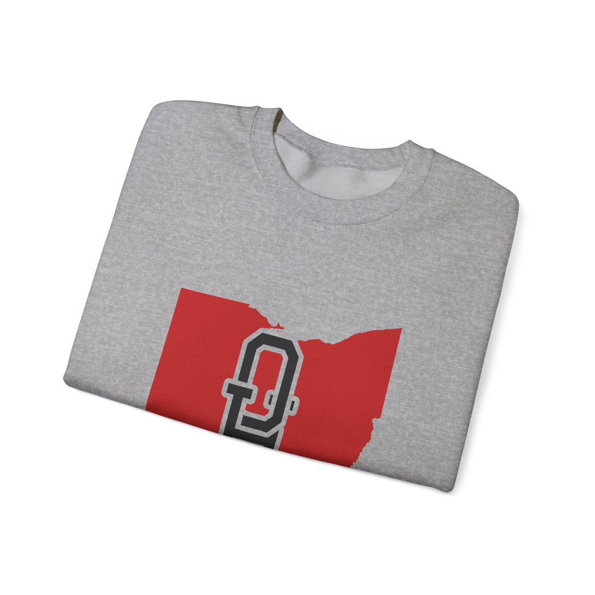 Ohio Varsity Monogram Map Crewneck Sweatshirt