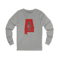 Alabama Varsity Monogram Map Long Sleeve Tee