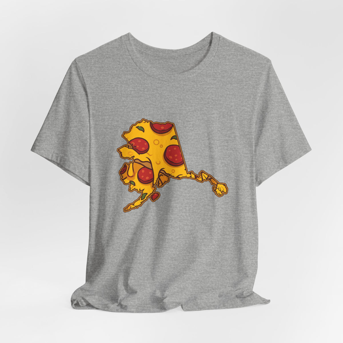 Alaska Pizza Map T-Shirt