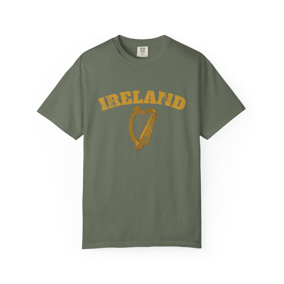 Ireland Vintage Celtic Harp Knotwork T-Shirt