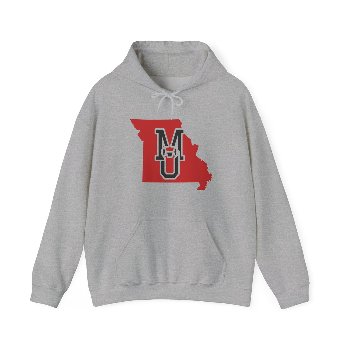 Missouri Varsity Monogram Map Hoodie