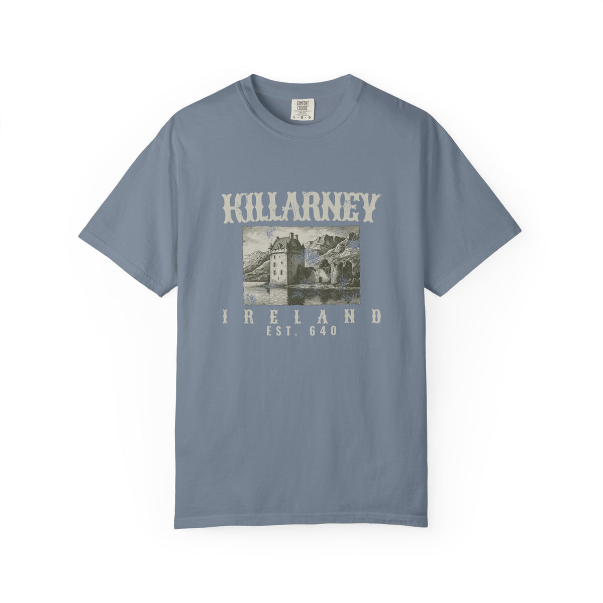 Killarney Ireland Est 640 Lakeside Castle T-Shirt