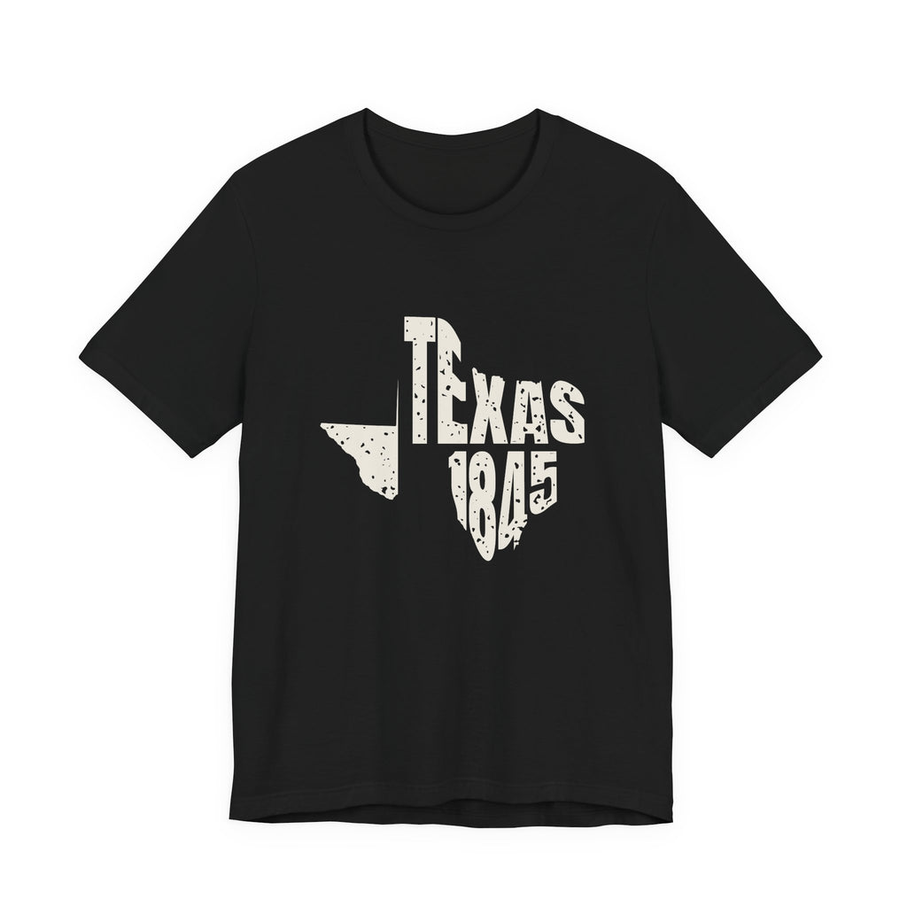 Texas Vintage Letters Map T-Shirt