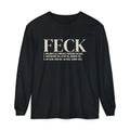 Feck Definition Funny Irish Slang Long Sleeve Tee