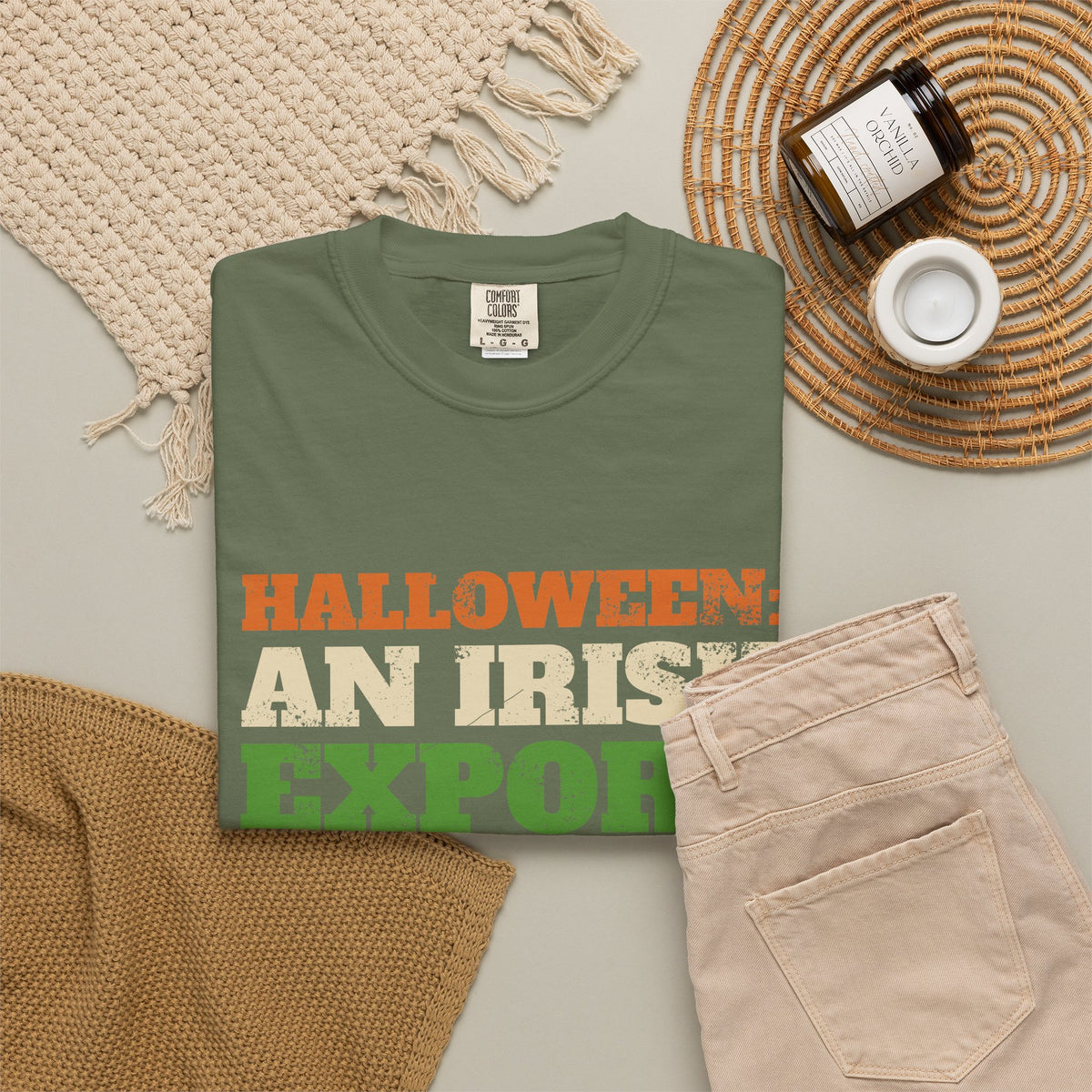 Halloween An Irish Export You're Welcome T-Shirt