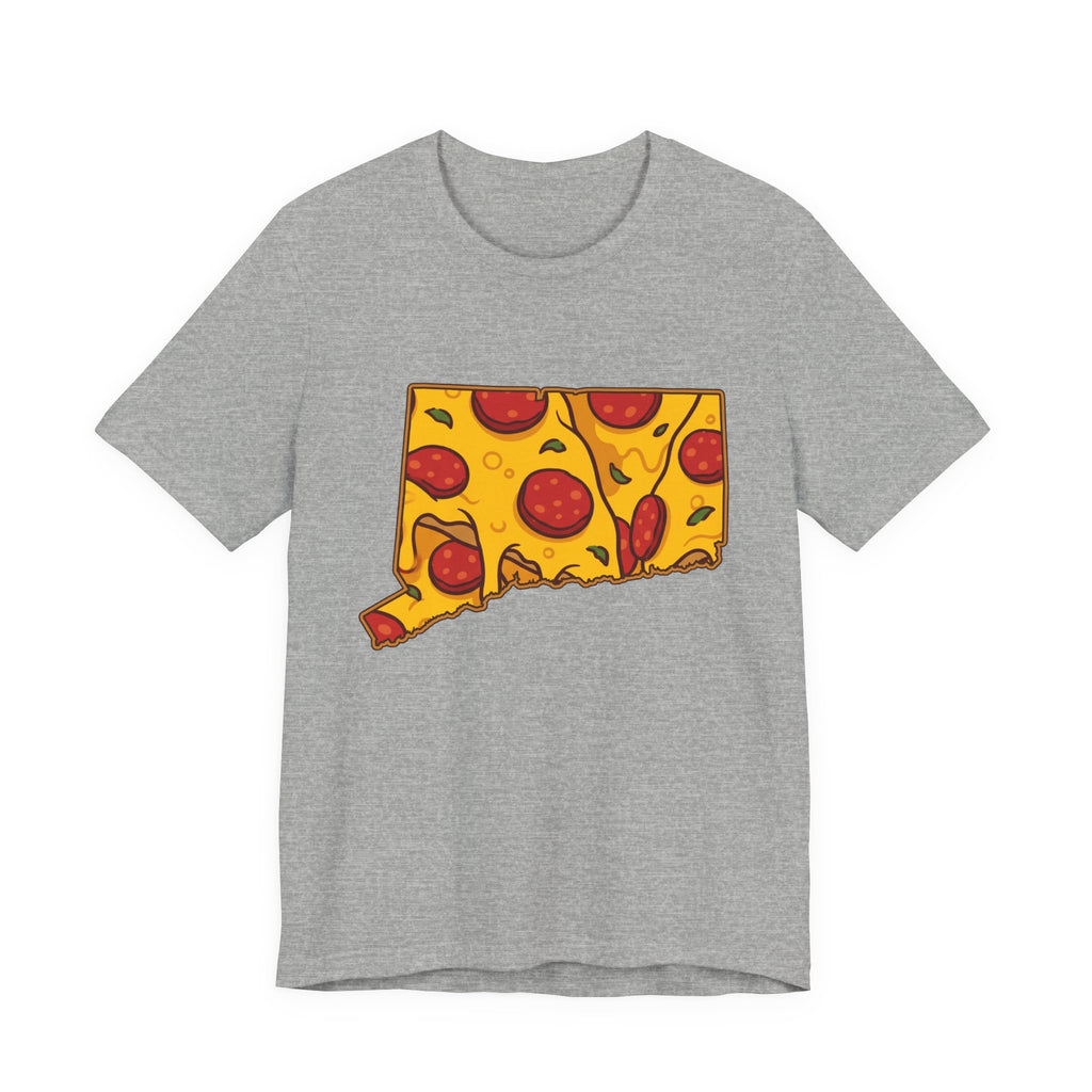 Connecticut Pizza Map T-Shirt