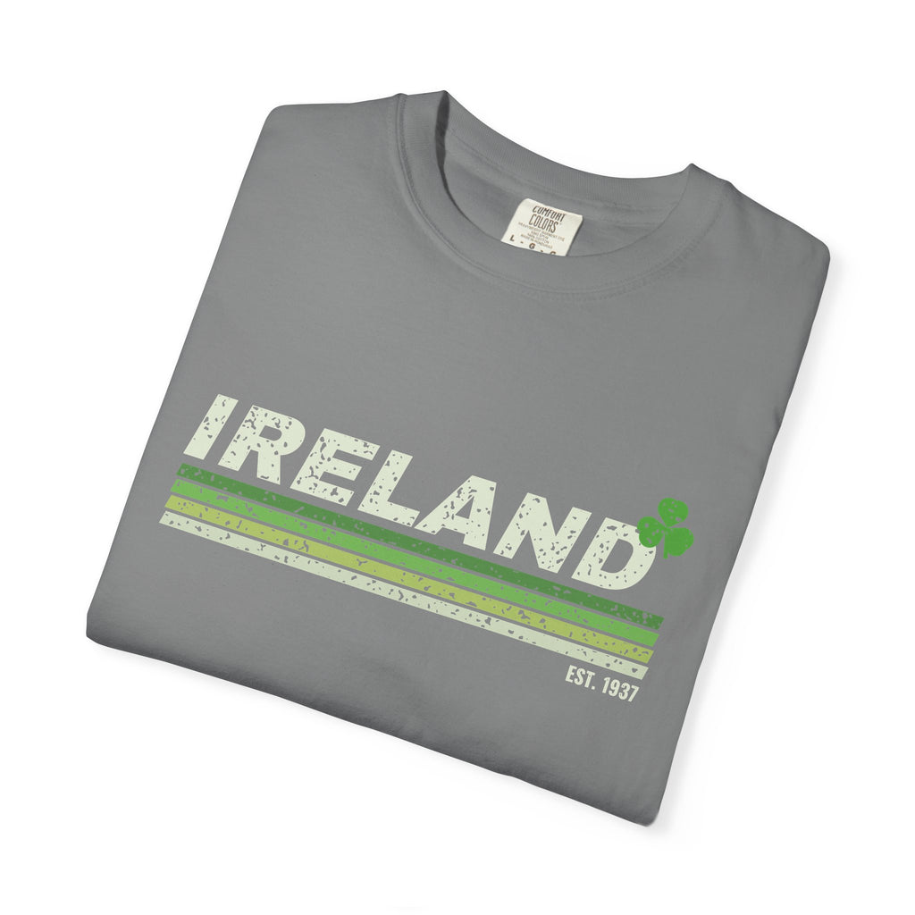 Ireland Est 1937 Retro Stripes T-Shirt