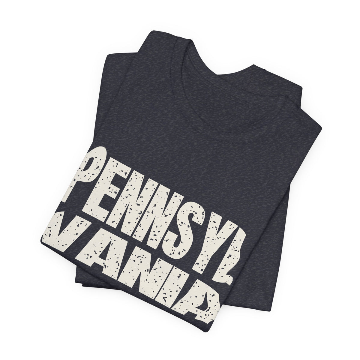 Pennsylvania Vintage Letters Map T-Shirt