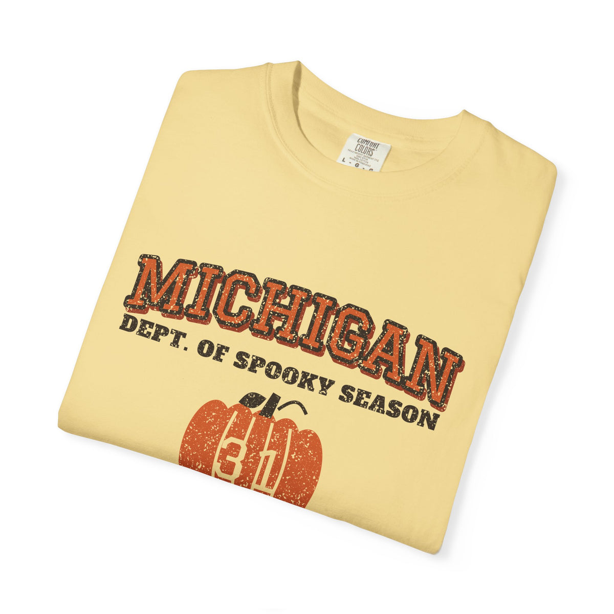 Michigan Dept. of Spooky Season Varsity T-Shirt