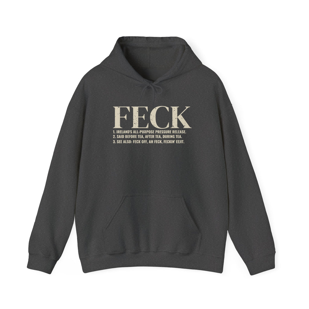 Feck Definition Funny Irish Slang Hoodie