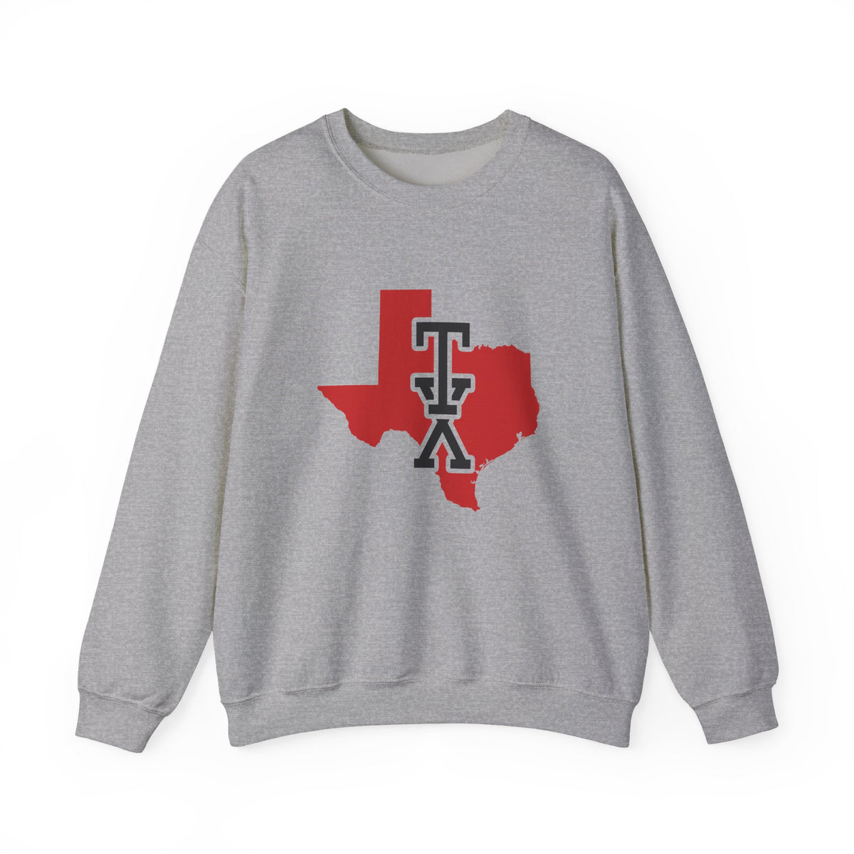 Texas Varsity Monogram Map Crewneck Sweatshirt
