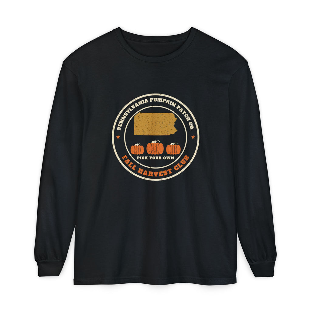 Pennsylvania Pumpkin Patch Co. Badge Long Sleeve Tee
