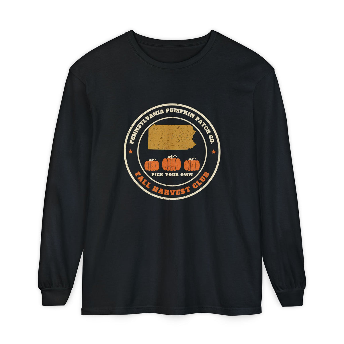 Pennsylvania Pumpkin Patch Co. Badge Long Sleeve Tee
