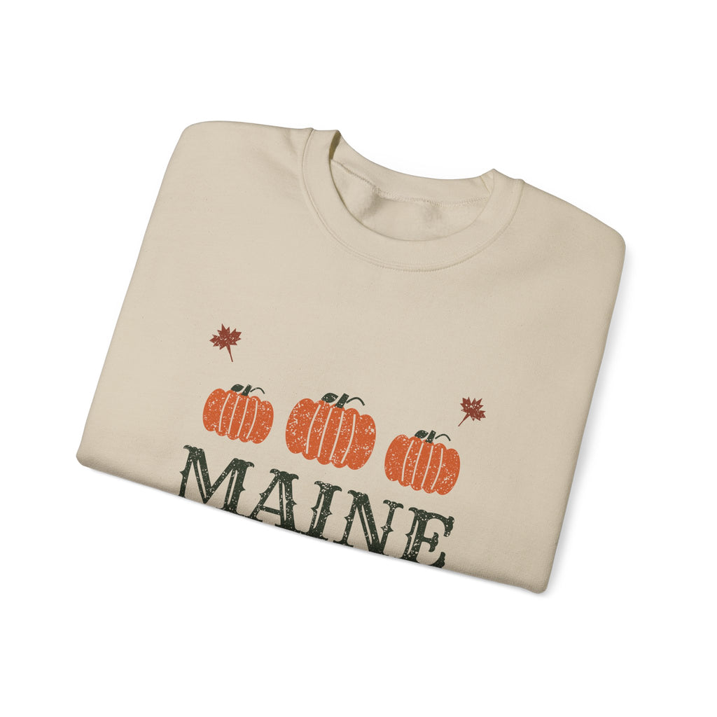 Maine Pumpkin Patch Co. Retro Crewneck Sweatshirt