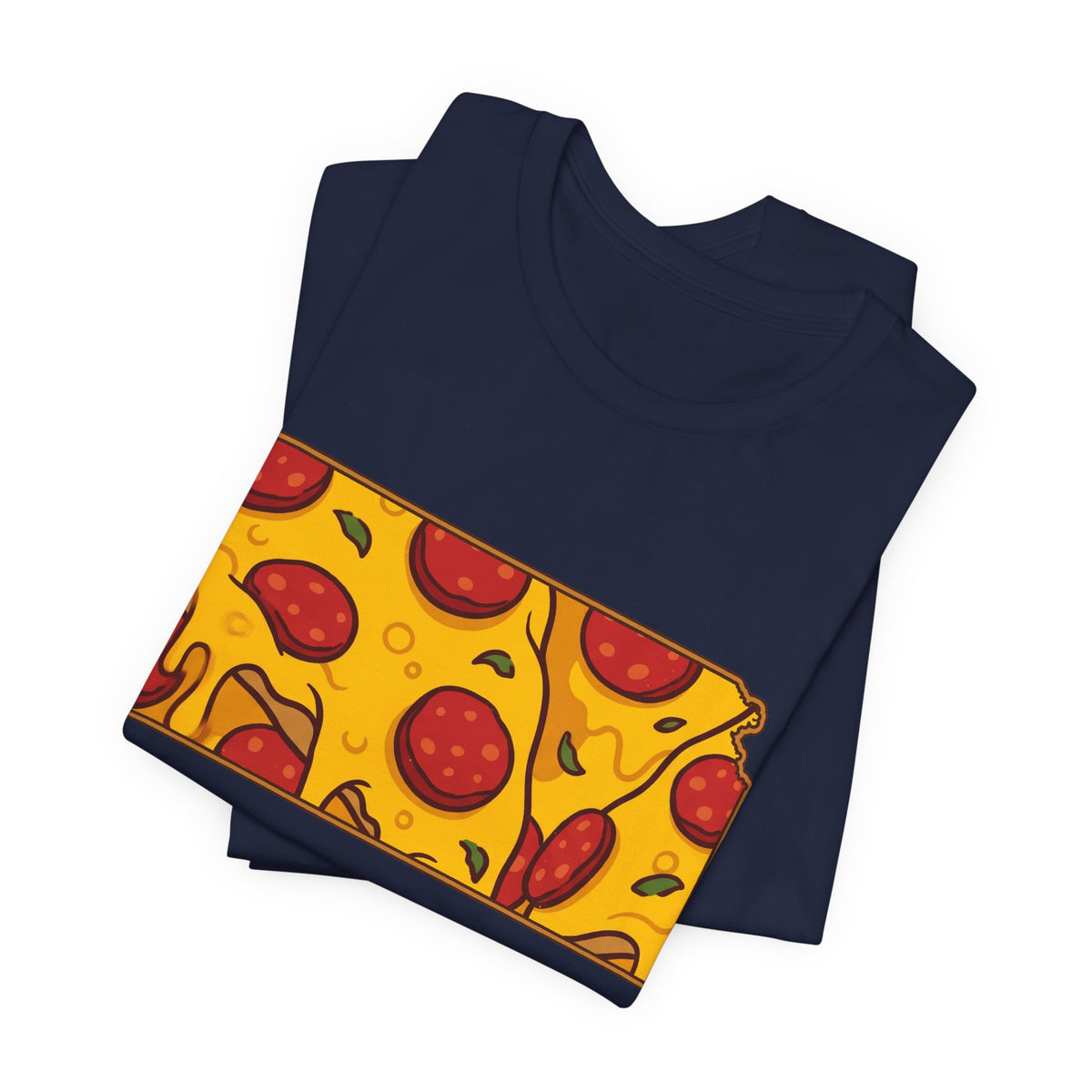 Kansas Pizza Map T-Shirt