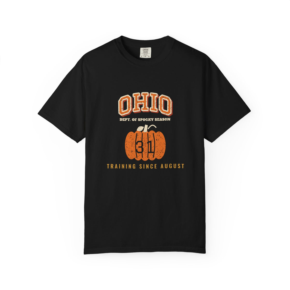Ohio Dept. of Spooky Season Varsity T-Shirt
