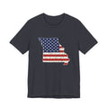 Missouri American Flag Map T-Shirt