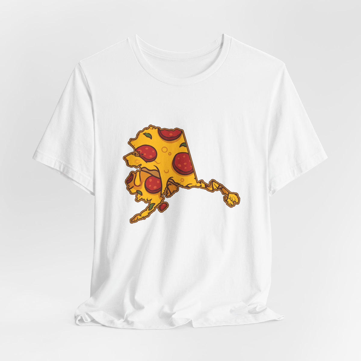 Alaska Pizza Map T-Shirt