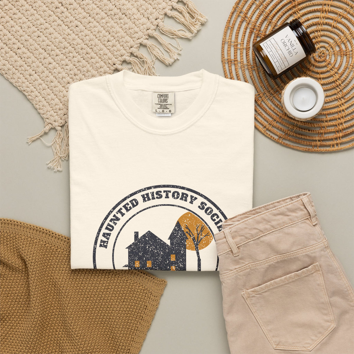 Gettysburg Pennsylvania Haunted History Society Seal T-Shirt