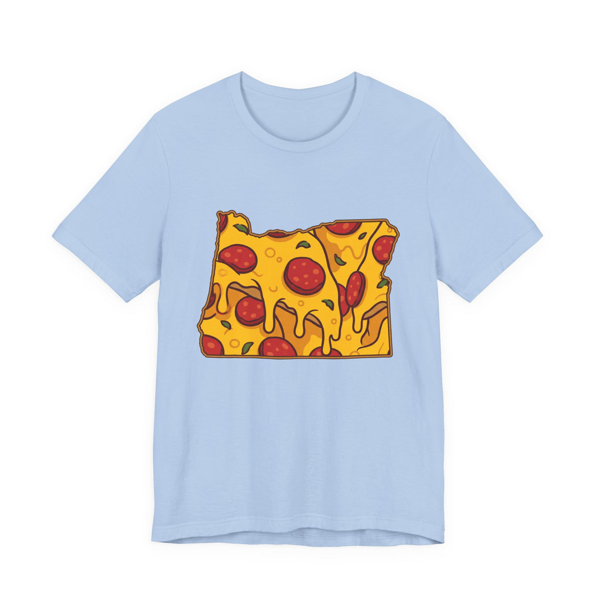 Oregon Pizza Map T-Shirt