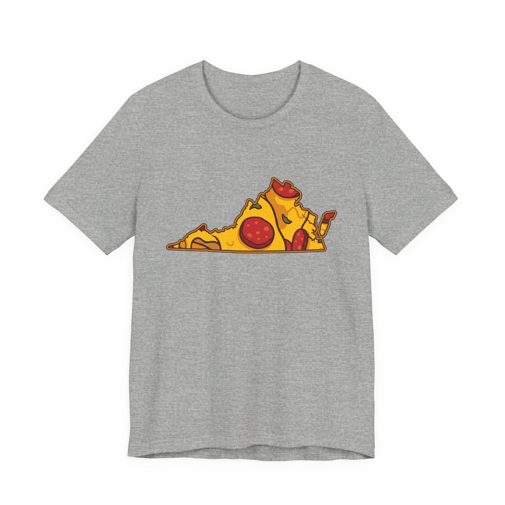 Virginia Pizza Map T-Shirt