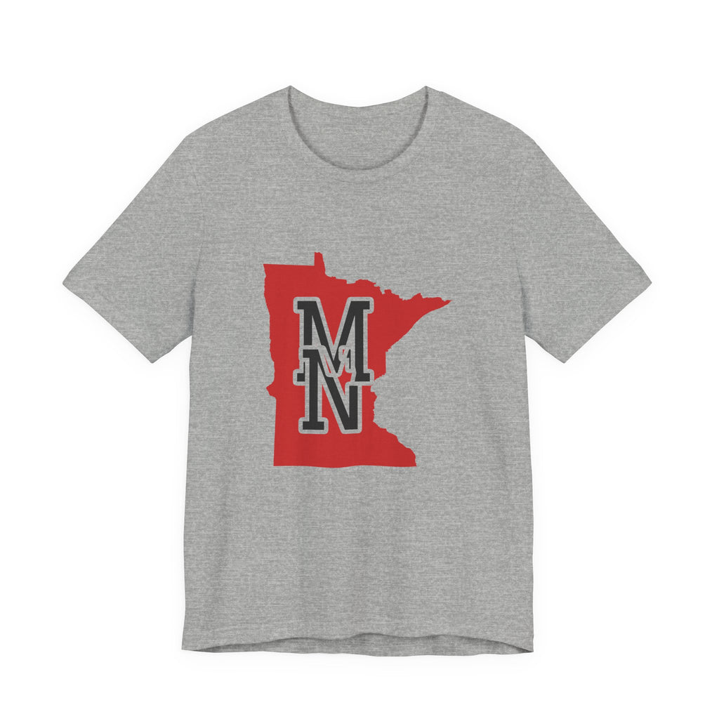 Minnesota Varsity Monogram Map T-Shirt