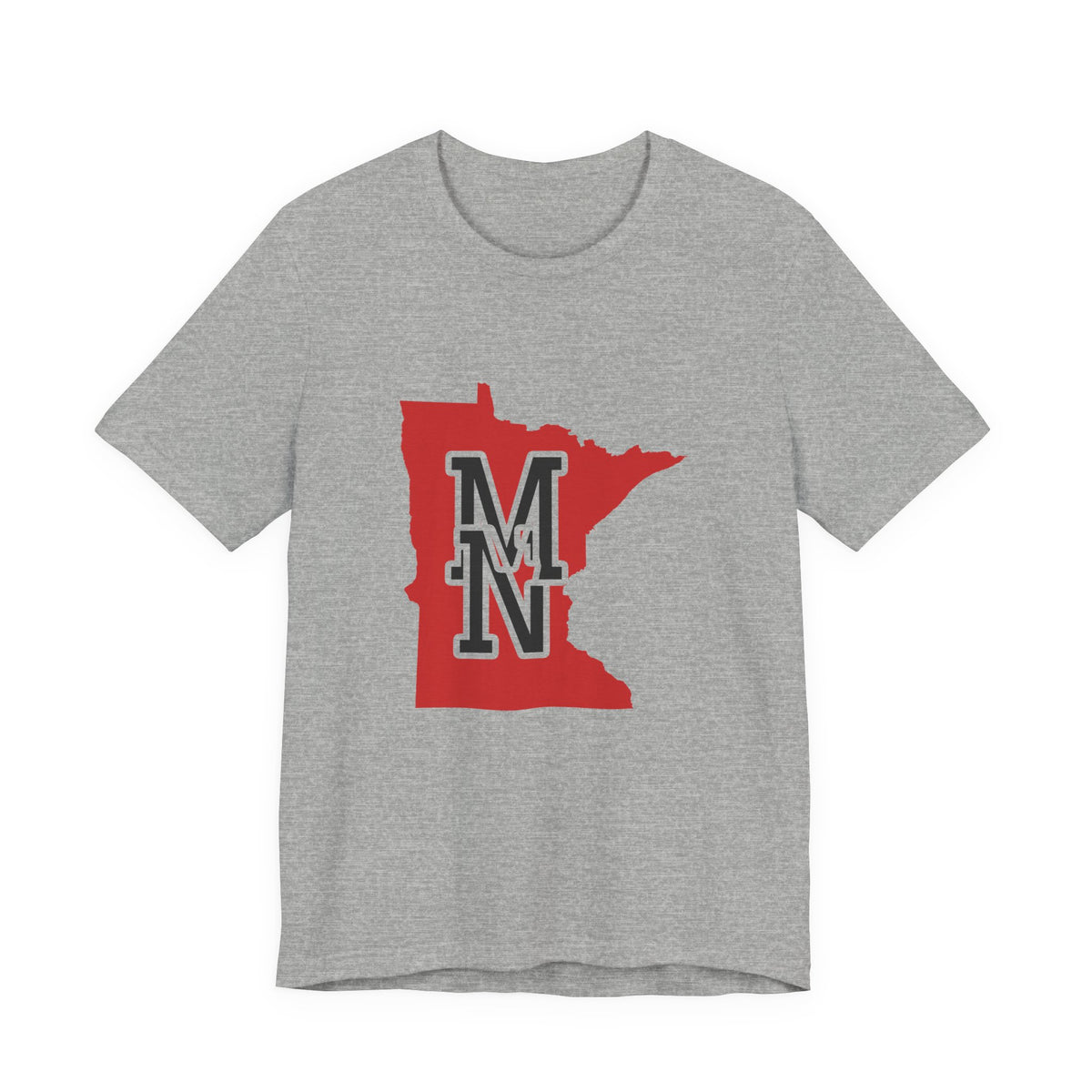 Minnesota Varsity Monogram Map T-Shirt