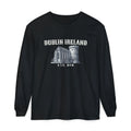 Dublin Ireland Castle Pen and Ink Sketch Long Sleeve Tee