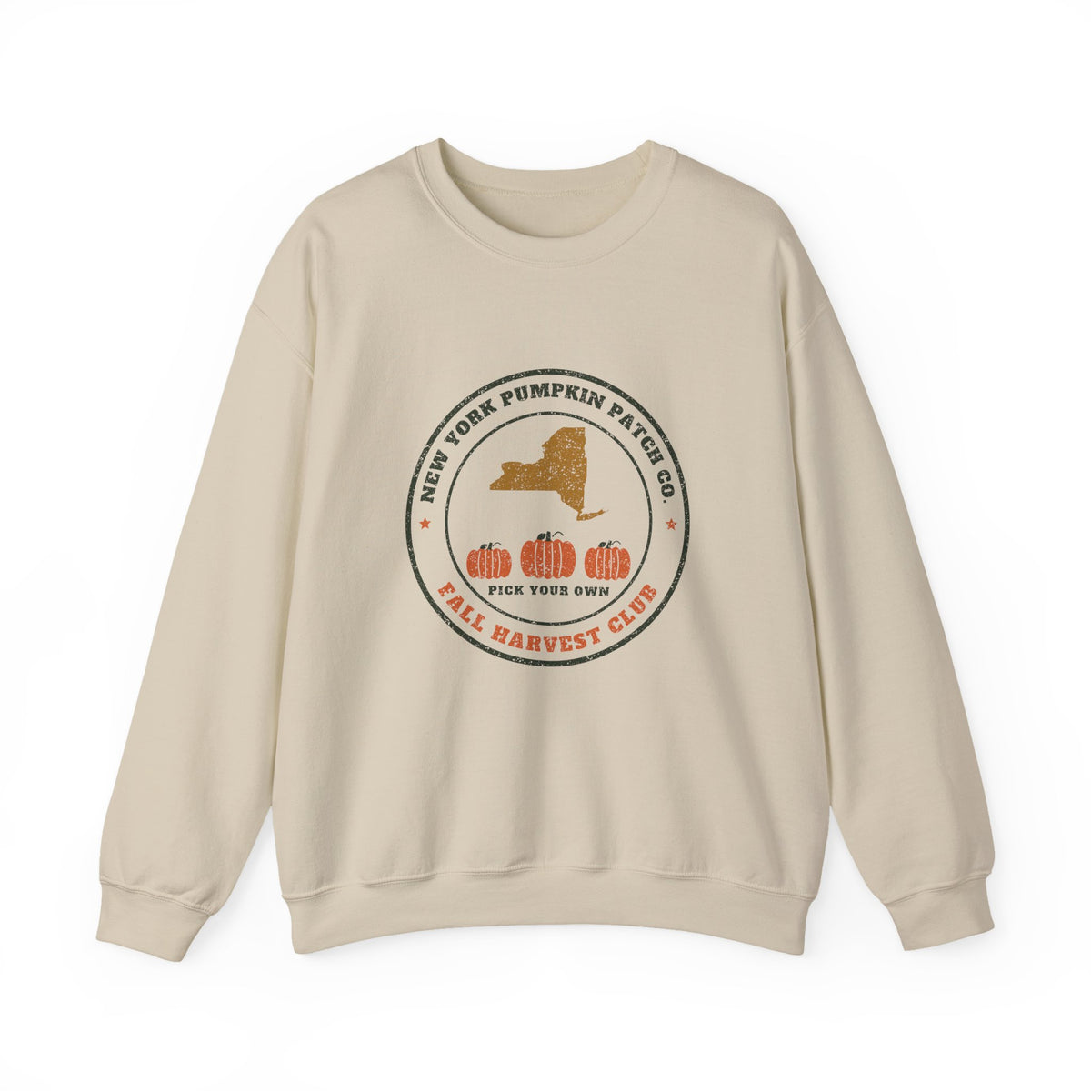 New York Pumpkin Patch Co. Badge Crewneck Sweatshirt