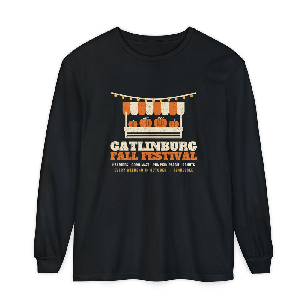 Gatlinburg Tennessee Fall Festival Farm Stand Long Sleeve Tee
