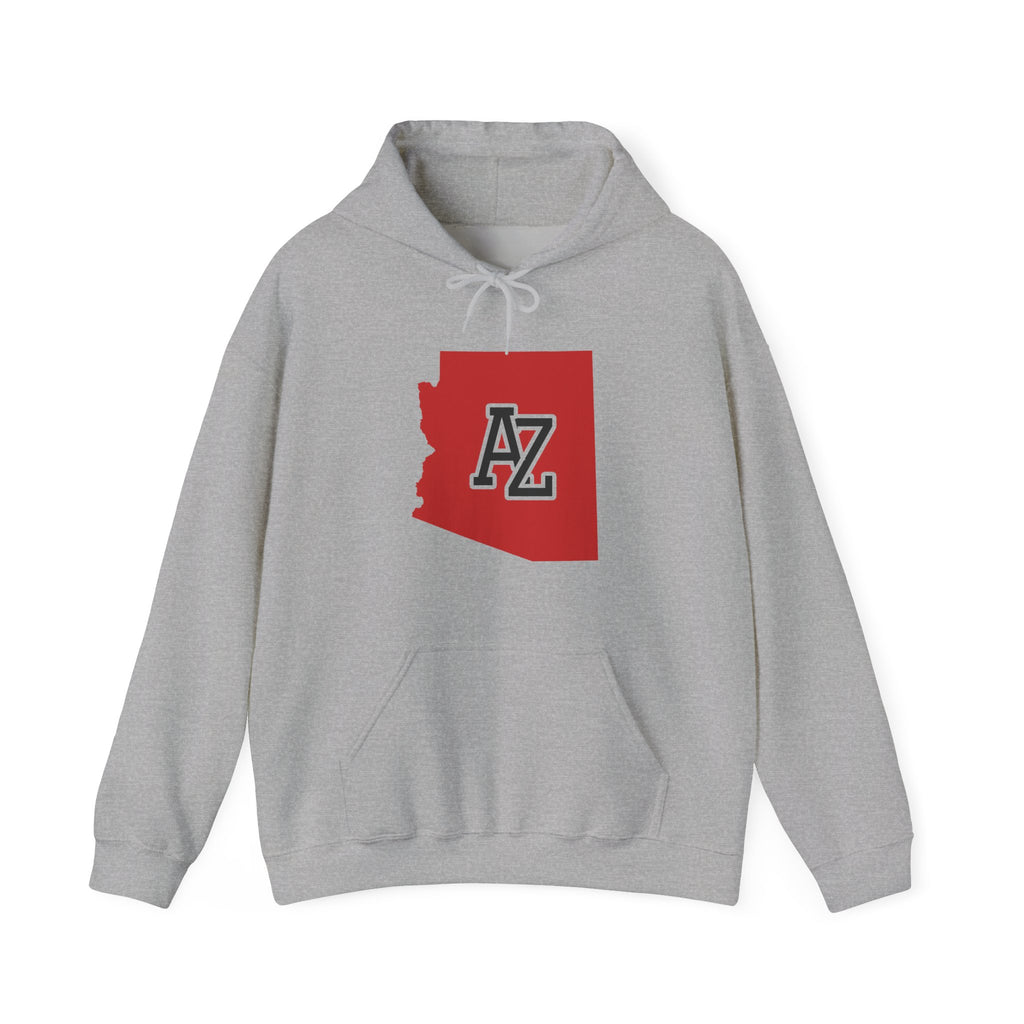 Arizona Varsity Monogram Map Hoodie