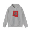 Arizona Varsity Monogram Map Hoodie