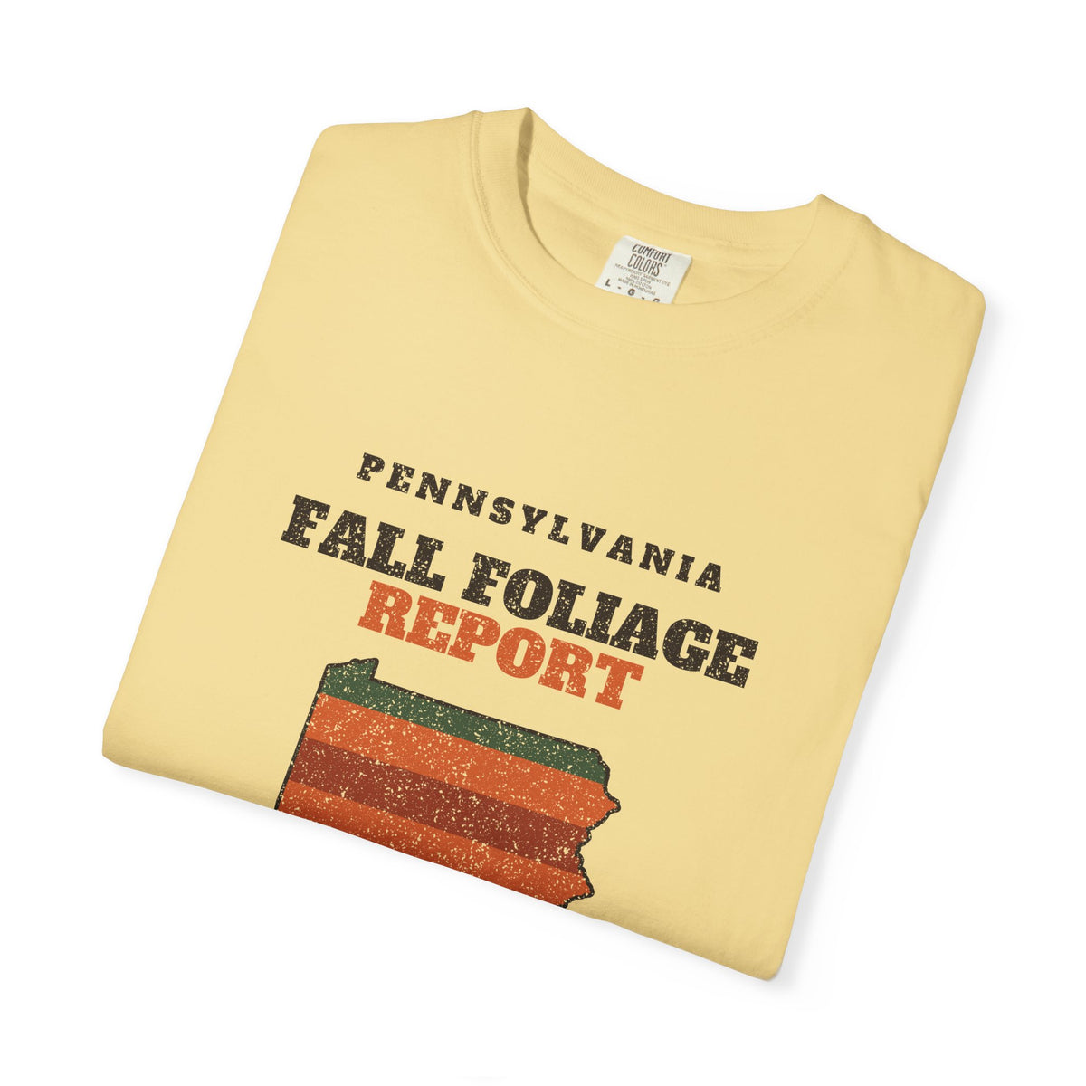 Pennsylvania Fall Foliage Report Map T-Shirt