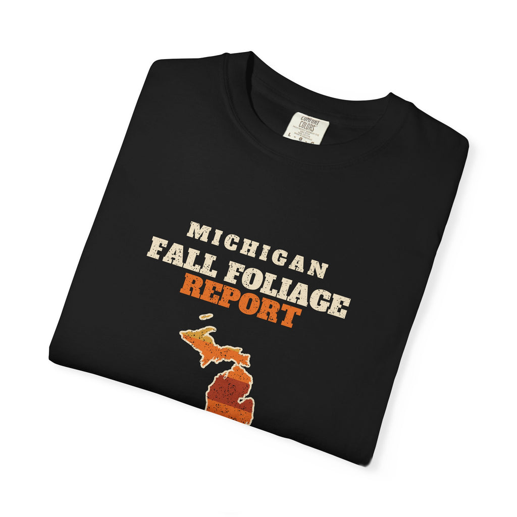 Michigan Fall Foliage Report Map T-Shirt