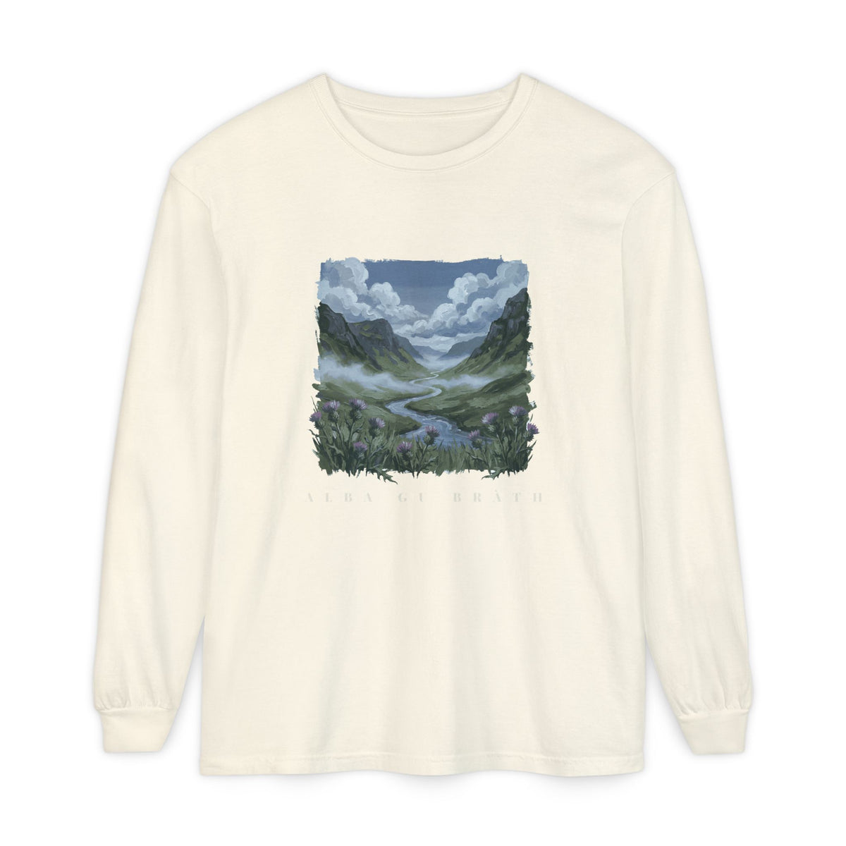 Alba Gu Bràth Scottish Highland Glen Long Sleeve Tee