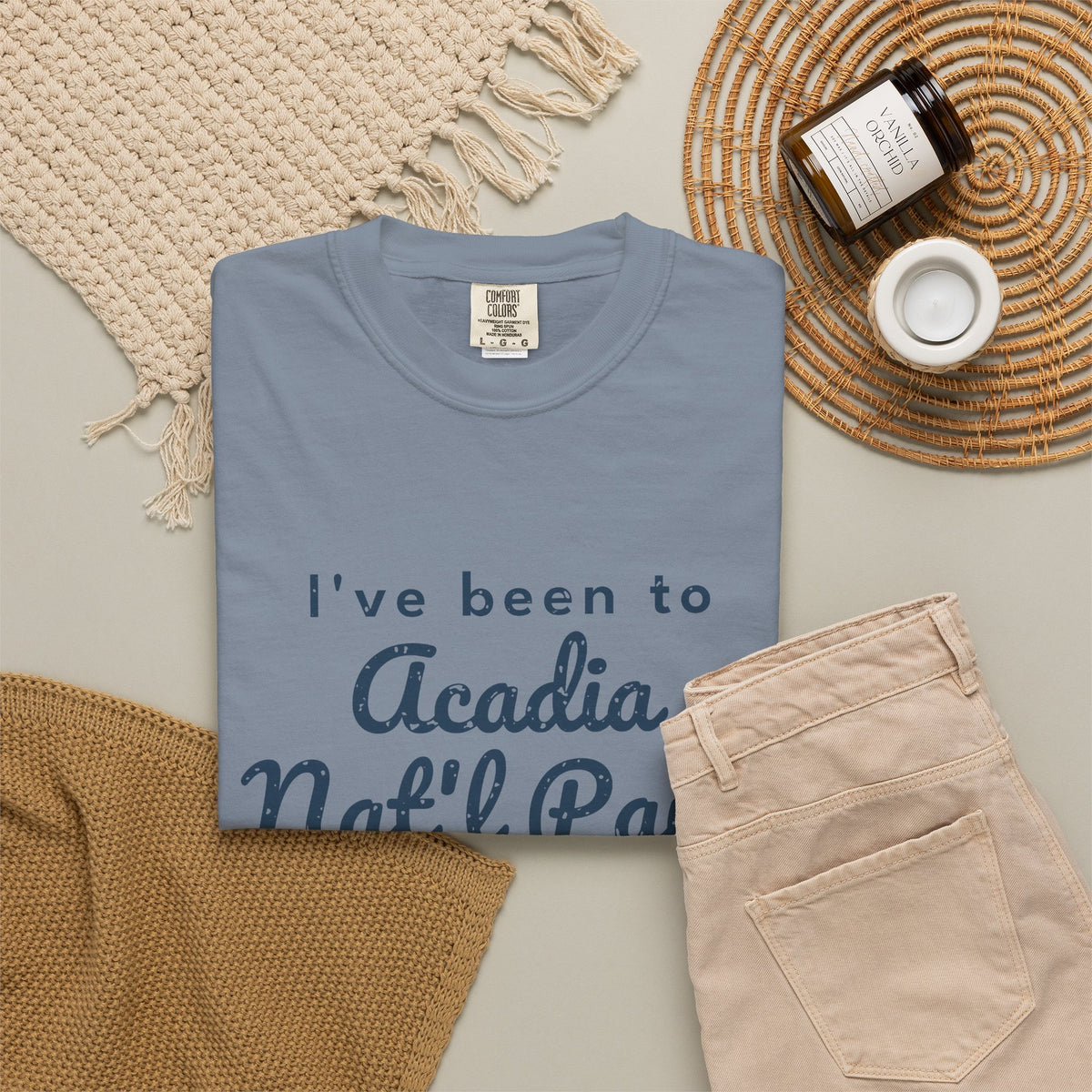 I've Been to Acadia Nat'l Park Vintage Travel T-Shirt