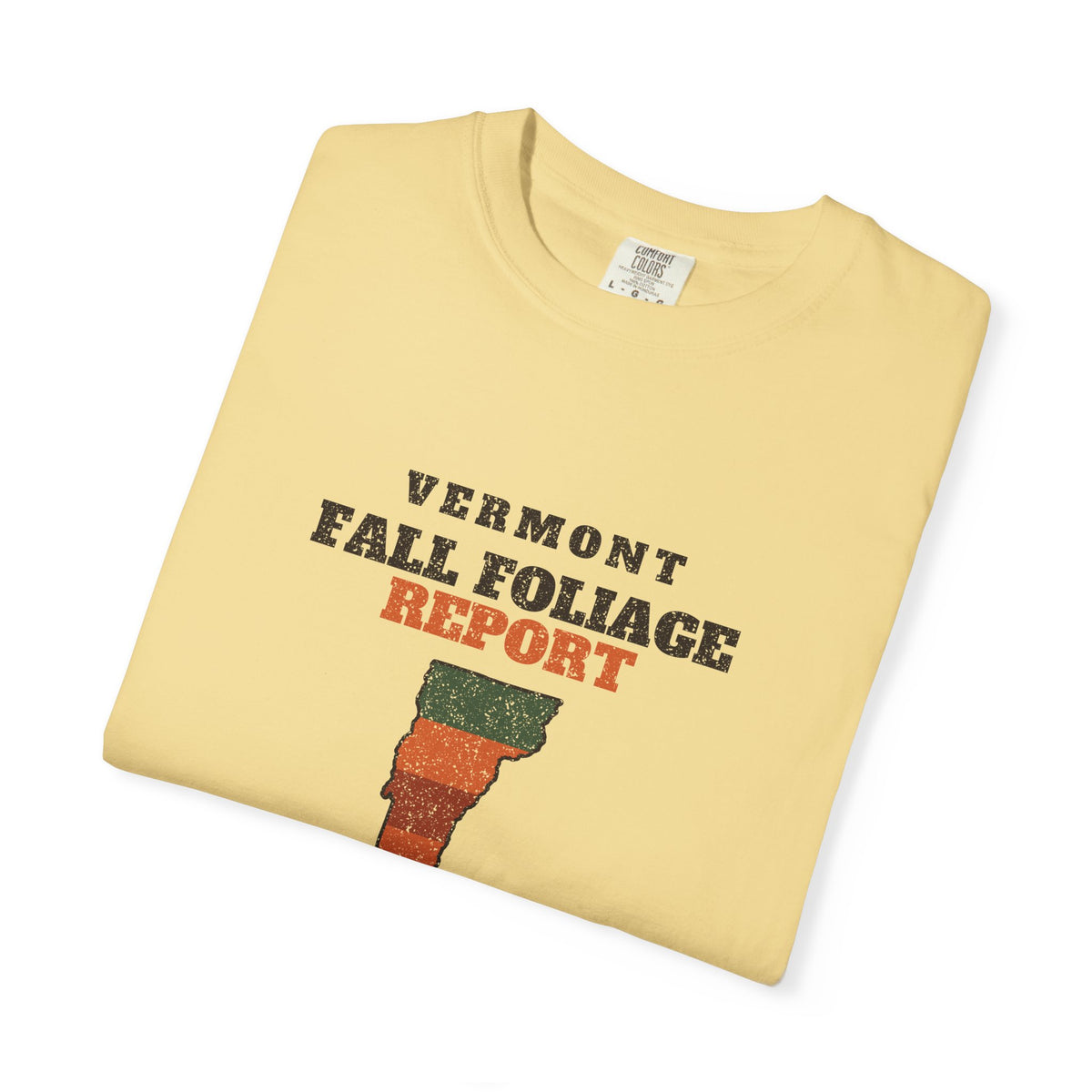 Vermont Fall Foliage Report Map T-Shirt